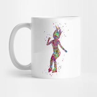 Roller skating girl Mug